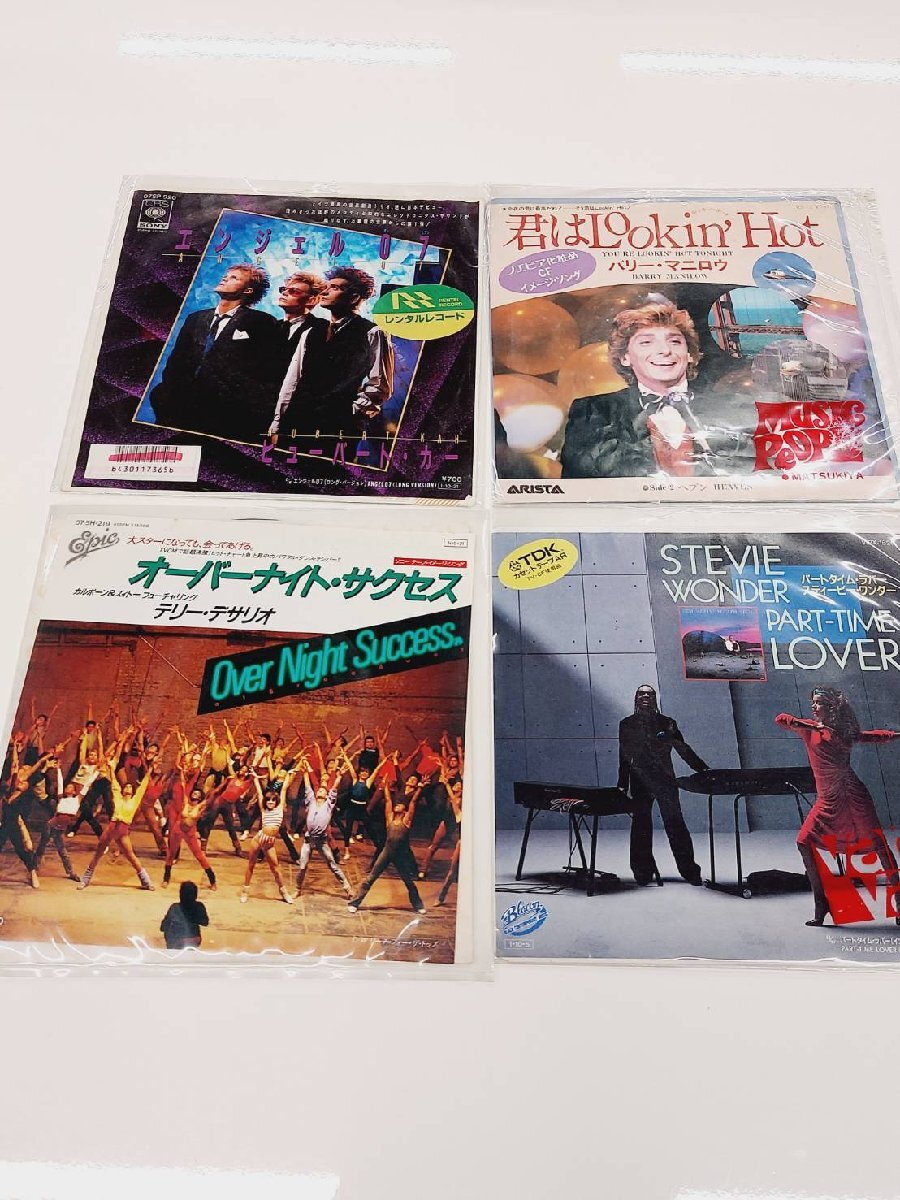 【EPレコード】4枚 まとめ 洋楽 エンジェル07 君はLookin' Hot パートタイム・ラバー オーバーナイト・サクセス拍卖