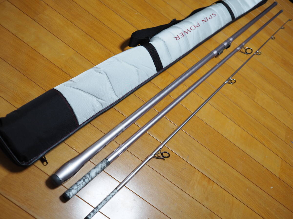 ♪♪美品 シマノ 11 スピンパワー 405DX 並継 日本製♪♪拍卖