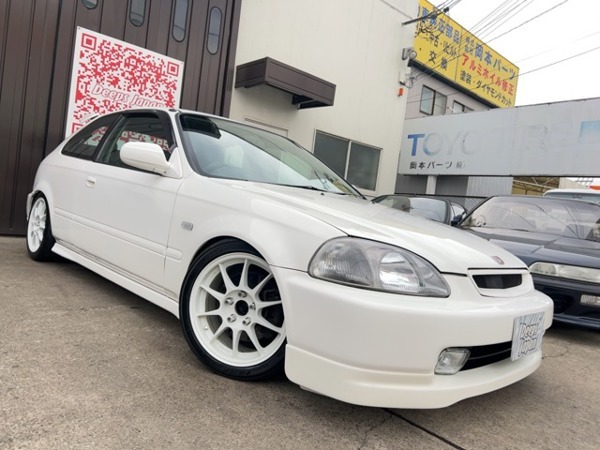 シビックタイプR 1.6 レースベース車 EK9エンケイアルミテイン車高調LSD拍卖