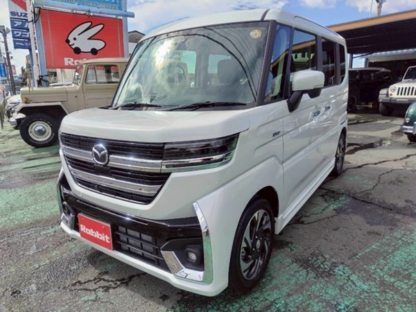 フレアワゴン 660 カスタムスタイル XT ハイブリッドTURBO 現行モデル拍卖