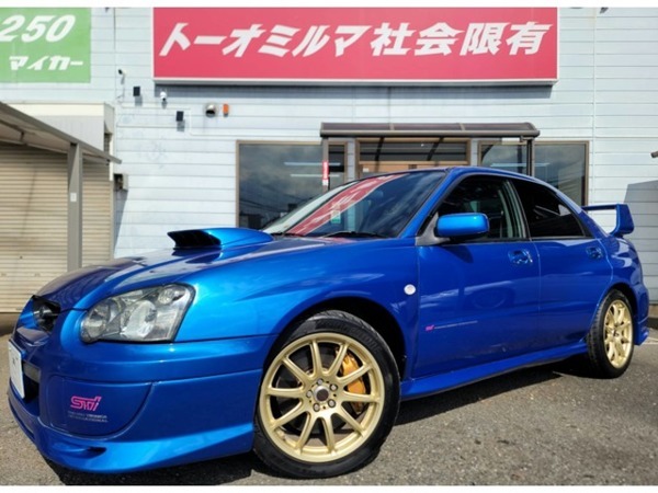 インプレッサSTI 2.0 WRX 4WD ユーザー買取車! STiゲノム追加メーター BL拍卖