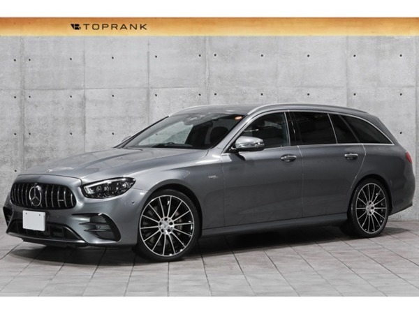 Eクラスワゴン E53 4マチックプラス (ISG搭載モデル) 4WD 後期モデル グレー×ブラックレザーシート拍卖