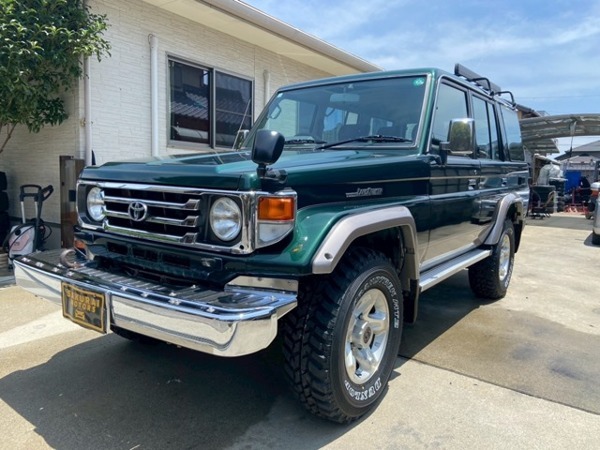 ランドクルーザー70 4.2 ZX ディーゼル 4WD タイミングベルト交換済 HZJ76K ルーフキ拍卖