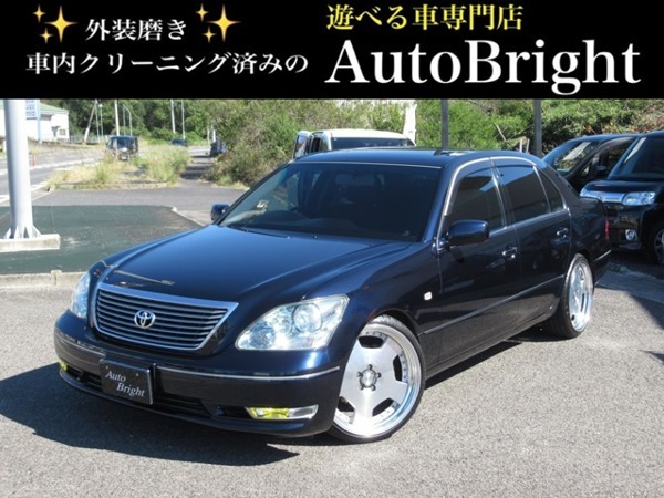 セルシオ Cインテリアセレクション 黒革 サンルーフ WORK20inch サスコン ワンオーナー 整備済拍卖