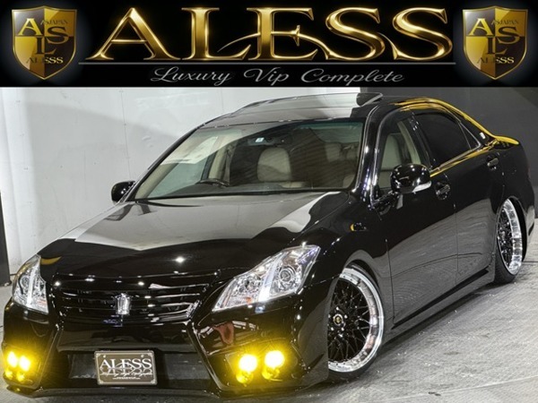 クラウンロイヤル 3.0 ロイヤルサルーンG 本革シート サンルーフ ROZELフルキット拍卖