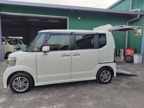 N-BOX+ 660 カスタムG ターボLパッケージ 4WD 1年保証 福祉車両 車椅子スローパー拍卖