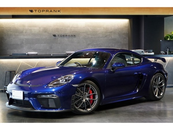 718ケイマン GT4 1オーナー クロノPKG ゲンチアンブルーM拍卖