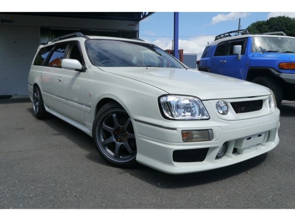 ステージア 2.5 25t RS V 車高調マフラー9Jアルミラジエタ5F載変拍卖