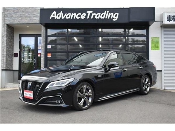 クラウン ハイブリッド 3.5 RS アドバンス 純正ナビ/フルセグTV/ハーフレザー拍卖