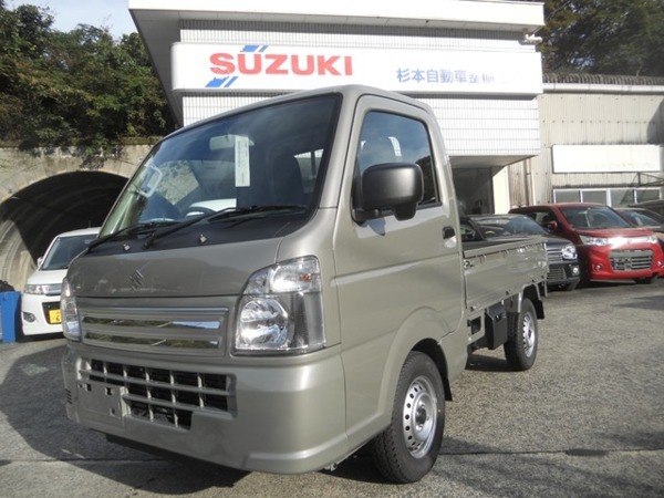 キャリイ 660 KCエアコン・パワステ スズキ セーフティ サポート非装着車 3方開 4WD 届出済未使用車 4速オートマ拍卖