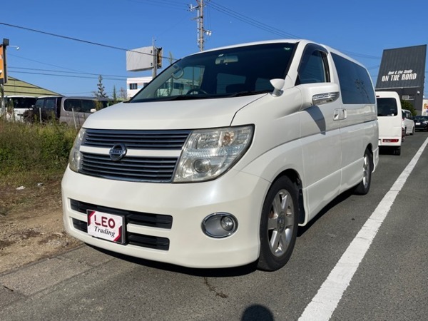 エルグランド 3.5 350ハイウェイスター ブラックレザーナビエディション ワンオーナー両側パワースライドドア拍卖