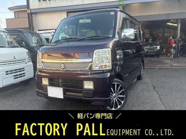 エブリイワゴン 660 PZターボスペシャル ハイルーフ ディスチャージヘッドランプ装着車 両側電動スライドドア フルセグナビ拍卖