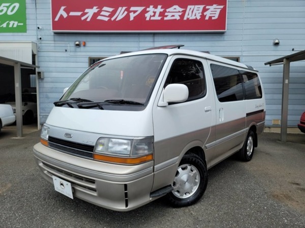 ハイエース 2.4 リビングサルーンEX トリプルムーンルーフ ETC HDDナビ 14AW拍卖
