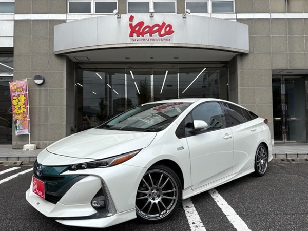 プリウスPHV 1.8 S 禁煙車/TRDエアロ/エンケイ19インチホイー拍卖