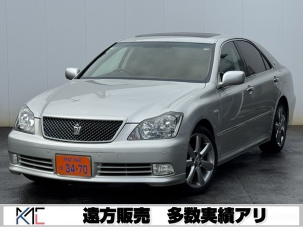 クラウンアスリート 3.0 サンルーフ 本革 純正アルミ シートヒー拍卖