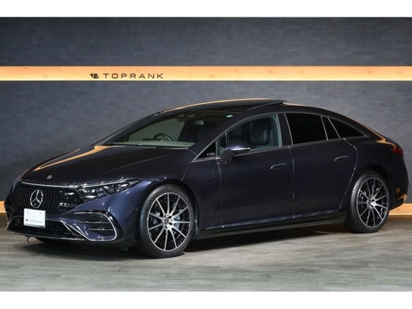 EQS 450プラス AMGラインパッケージ MP202301 MBUXリアエンタメP EXC-P 黒革 1オーナー拍卖