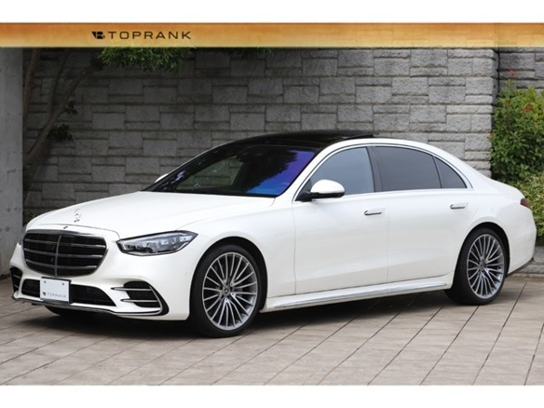 Sクラス S500 4マチック ロング ファースト エディション AMGライン (ISG搭載モデル) 4WD リアエンターテイメント AMG21インチAW 左拍卖