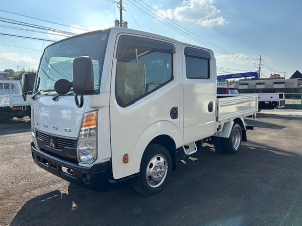 キャンターガッツ 3.0 ダブルキャブ 低床 6人乗り 1.25t積 Wキャブ拍卖