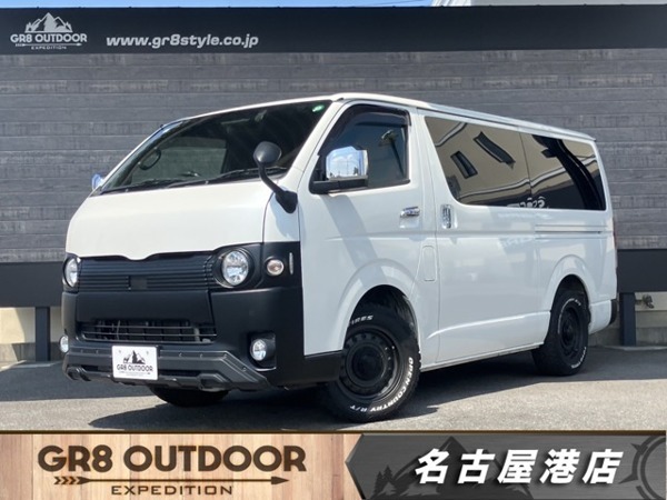 ハイエースバン 2.0 スーパーGL ダークプライムII ロングボディ 丸目ヘッドライトカスタム/ナビTV/パノラミ拍卖