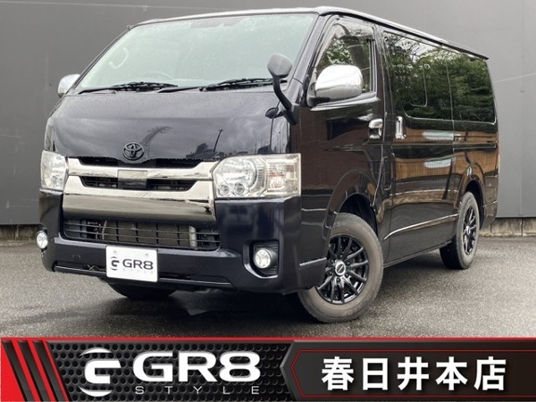 ハイエースバン 2.8 スーパーGL ダークプライム ロングボディ ディーゼルターボ ナビTV/バックカメラ/ETC/フリップダウンモ拍卖