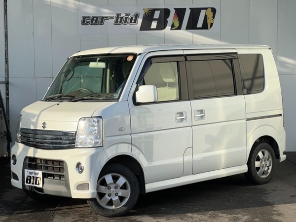 エブリイワゴン 660 PZターボ 両側片側電動/社外LED/キーレス/パワステ拍卖