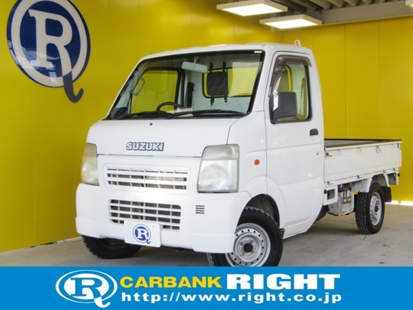 キャリイ 660 KCエアコン・パワステ 3方開 4WD エアコン パワステ タイミングチェーン式拍卖