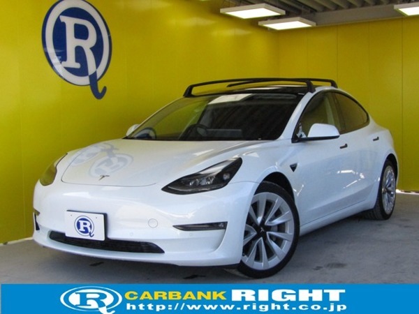 モデル3 ロングレンジオートパイロット4WD 上海モデル ライゼン製 黒革シート拍卖