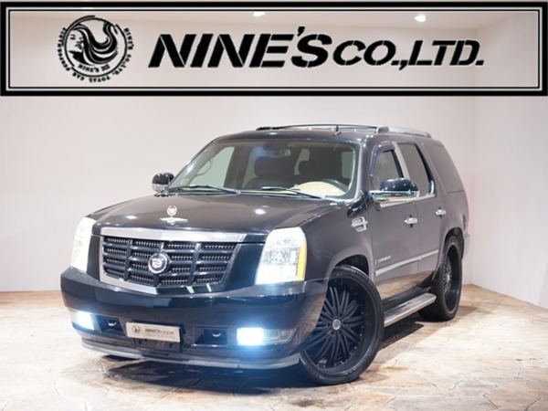 エスカレード 社外26AW サンルーフ 黒革 地デジ スモークテール ボンマス グリル拍卖