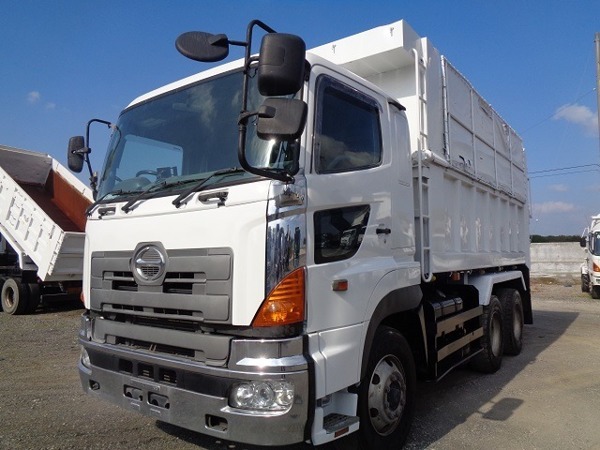 プロフィア (0602A) 土砂禁 新明和 23立米 F7MT 大型 中古深ダンプ 中古深ダンプ販売拍卖