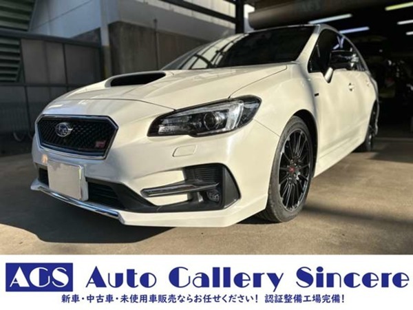 レヴォーグ 1.6 STI スポーツ アイサイト ブラック セレクション 4WD ワンオーナー 禁煙 純正ナビ フルセグTV拍卖