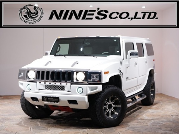 H2 08年モデル ホワイトスタイリング 内装白革拍卖