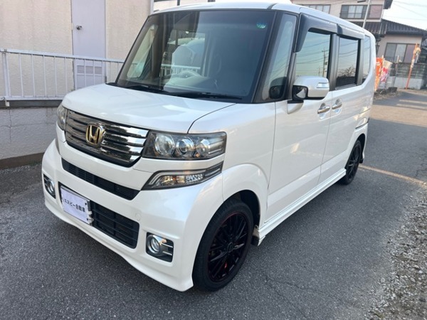 N-BOX 660 カスタムG ターボパッケージ 両側スライドドア純正ナビフルセグTV ETC拍卖