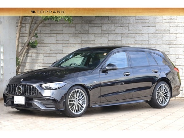 Cクラスワゴン C43 4マチック (BSG搭載モデル) 4WD MP202501 パノラマサンルーフ ARナビゲーション 純正拍卖