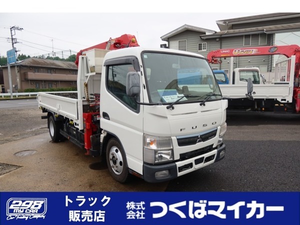 キャンター 標準ロング4段Rクレーン積載3000kg ユニック製拍卖