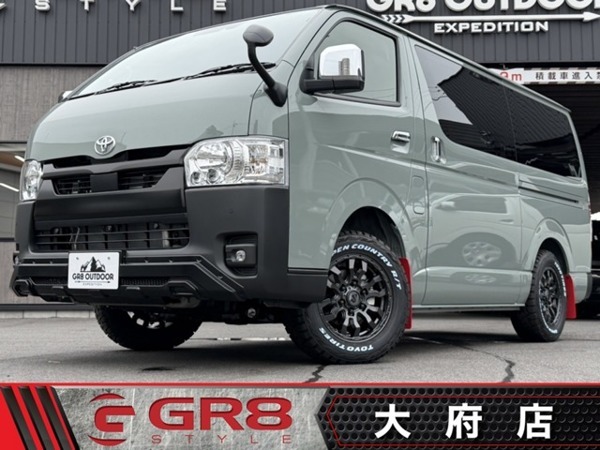 ハイエースバン 2.8 スーパーGL ロング ディーゼルターボ 4WD 4WD/16インチアルミ/アルパインBIG-X/フロ拍卖