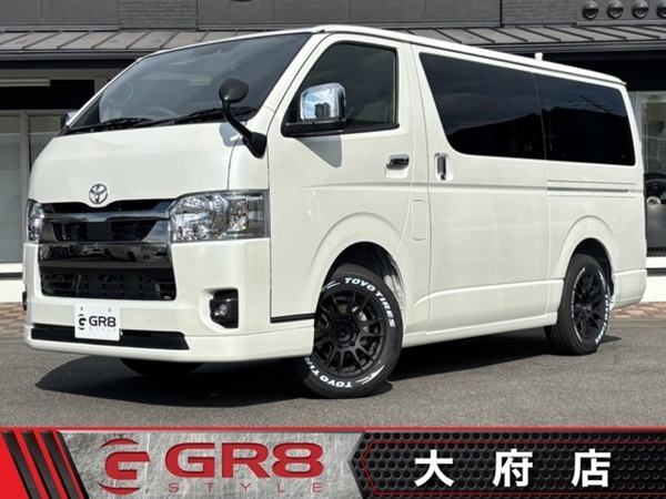 ハイエースバン 2.0 スーパーGL ダークプライムII ロングボディ 未登録新車/GR8エアロキット/レイズ16イン拍卖