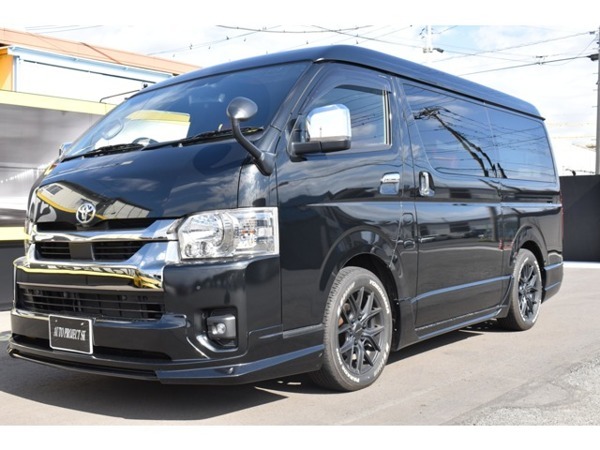 ハイエースバン 2.7 ダークプライムII マルチロールトランスポーター タイプII ワイド ロング 4WD ヴァルドフルエアロ ヴァルド17AWホイー拍卖