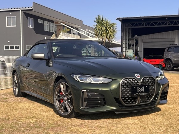4シリーズカブリオレ M440i xドライブ 4WD 法人ワンオーナー 車体:サンレモグリーン拍卖