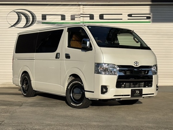 ハイエースバン 2.8 スーパーGL ロング ディーゼルターボ 4WD ワンオーナー セーフティセンス拍卖