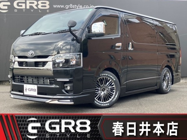 ハイエースバン 2.0 スーパーGL ダークプライムII ロングボディ 登録済未使用車/寒冷地仕様/ALPINE拍卖