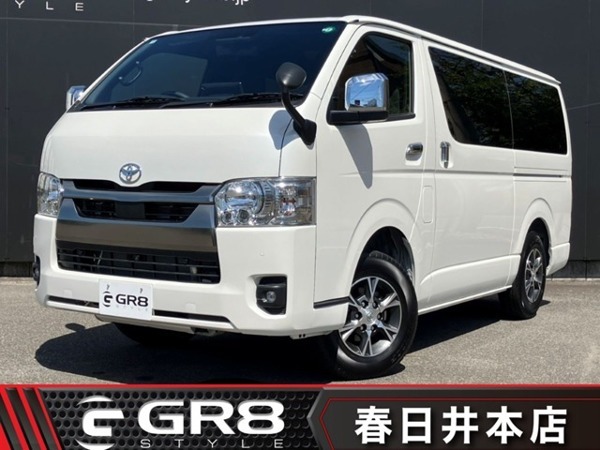 ハイエースバン 2.8 スーパーGL ダークプライム S ロングボディ ディーゼルターボ 4WD 登録済未使用車/4WD/ALPINE BIGDA/HDMI/バ拍卖