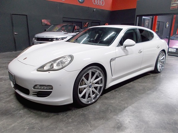 パナメーラ S PDK ディーラー整備車両 整備記録簿 フロント拍卖