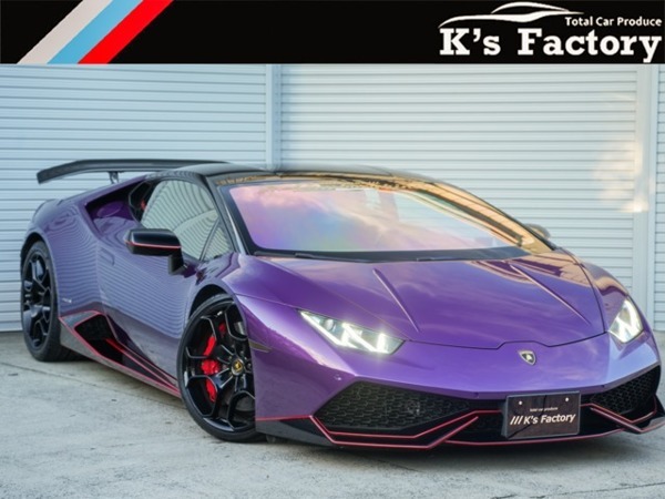 ウラカン LP610-4 (LDF) 4WD Fiエキゾースト・電飾・カーボンウィング拍卖