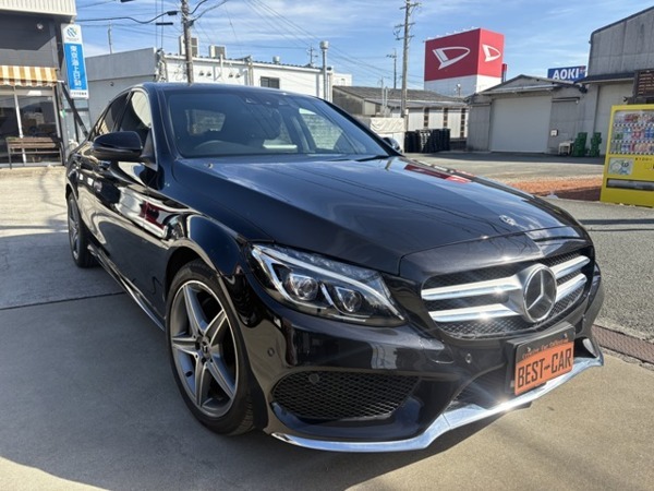 Cクラス C220 d アバンギャルド AMGライン ディーゼルターボ 純正ナビ/フルセグTV/バックカメラ/Bluetoo拍卖