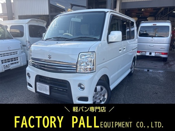 エブリイワゴン 660 PZターボ ディスチャージヘッドランプ装着車 4WD 4AT 電動スライドドア フルセグナビ拍卖