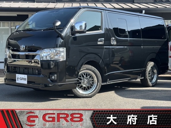 ハイエースバン 2.8 スーパーGL ダークプライムII ロングボディ ディーゼルターボ 寒冷地仕様/ワーク17インチアルミホイール拍卖