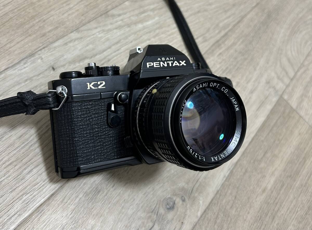 【状態良好/自宅保管品】PENTAX/ペンタックス/ K2/一眼レフカメラ/Kシリーズ最上位機種/1975年代~/レンズ/ SMC PENTAX/50mm F1.2拍卖