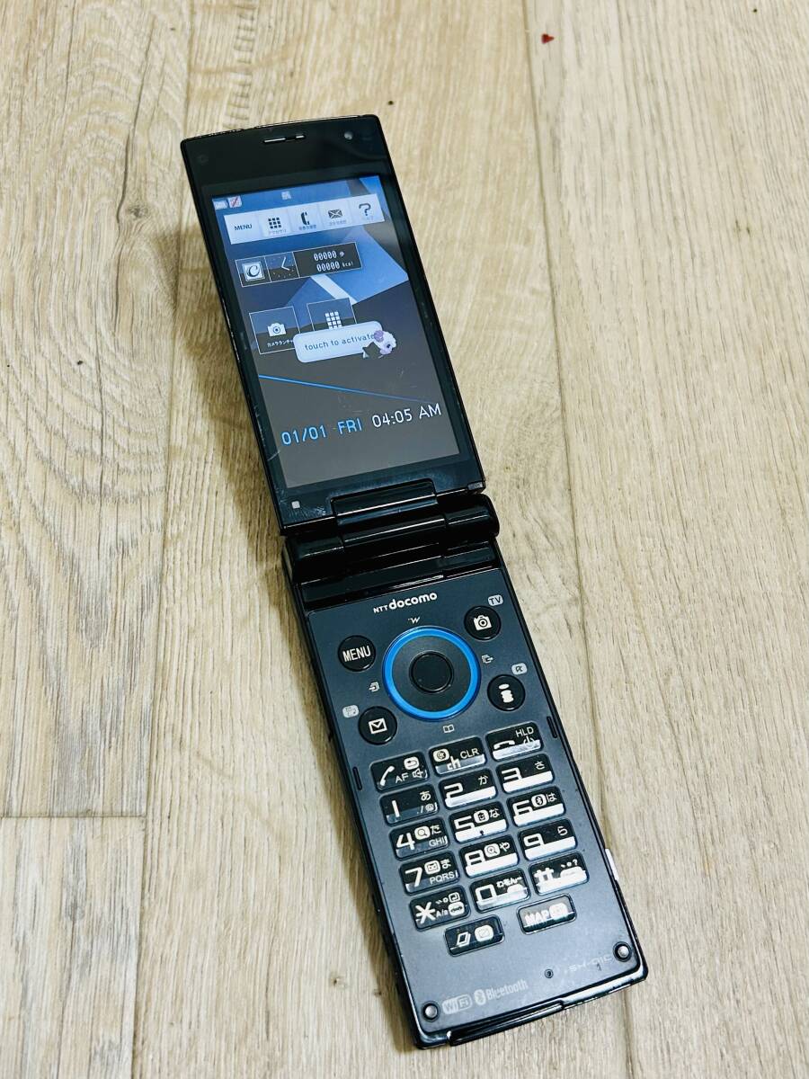 【NTTdocomo/ガラケー電話機】 SH-01C/ IMEI:359324032486277/docomo判定結果:〇/初期化済み/簡単な動作確認のみ/拍卖