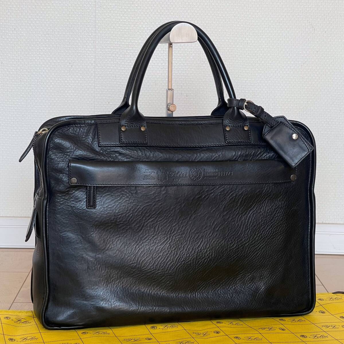 【美品・定価119,900円】フェリージ 8637/3/NK+NK ブラック拍卖