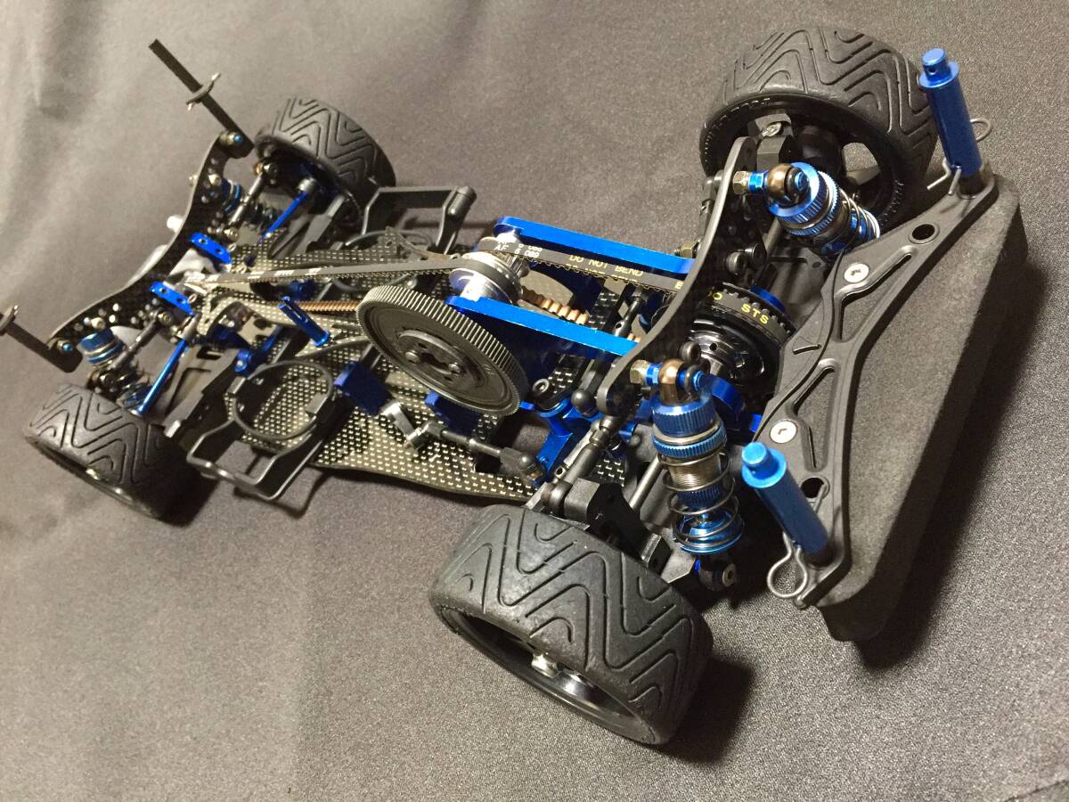 希少 1/10スケール D-Like RE-R (ブルーアルマイト) ドリフトタイヤ付き ARD COMET ディーライク アレックスレーシングデザイン ドリラジ 拍卖